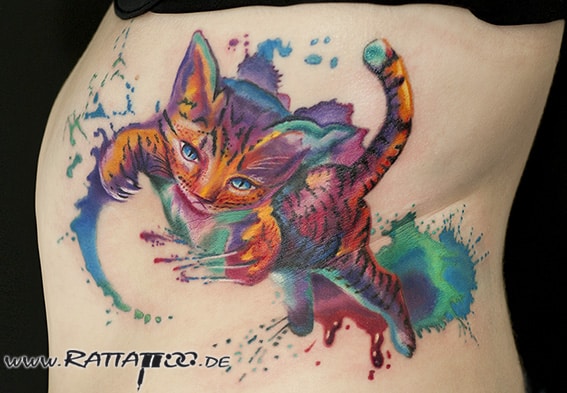#Katze #tattoo #cat #tattoos #animal #tatts #tiger #ink #watercolor #inked #Aquarell #inkedup #realistic #realism #realistictattoo #colortattoo #color #colourful #ripptattoo #tattooartist #custom #design #tattooart #bodyart #art #tattoobilder #tattoopics #tattoogalerie #tattoostudio #freiburg #tattoostudiofreiburg #tattoofreiburg #rattattoo #rattattoofreiburg